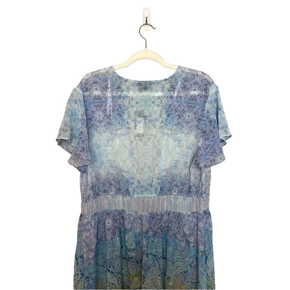 CITY CHIC Shanika Jacket - sky 18 - Picture 6 of 9